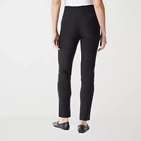 Gloria Vanderbilt Womens Straight High Rise Trouser