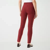 Gloria Vanderbilt Womens Straight High Rise Trouser