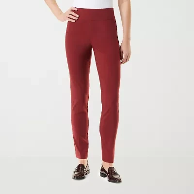Gloria Vanderbilt Womens Straight High Rise Trouser
