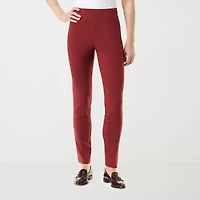 Gloria Vanderbilt Womens Straight High Rise Trouser