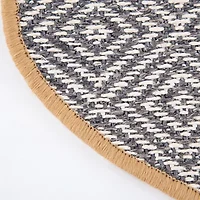 Safavieh Diamond Loomed 3 Pc D-Shaped Stair Treads