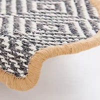 Safavieh Diamond Loomed 3 Pc D-Shaped Stair Treads