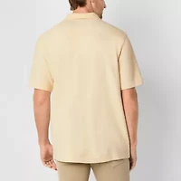 Frye and Co. Mens Short Sleeve Regular Fit Button-Down Shirt