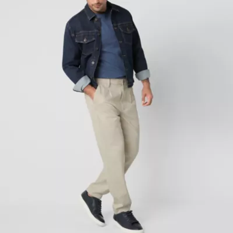 mutual weave Mens Regular Fit Pull-On Pant