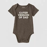 Okie Dokie Baby Unisex Crew Neck Short Sleeve Rib Bodysuit