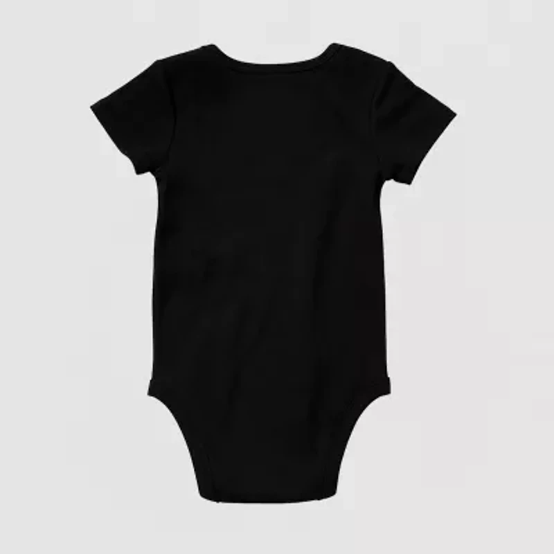 Okie Dokie Baby Unisex Round Neck Short Sleeve Rib Bodysuit
