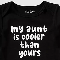 Okie Dokie Baby Unisex Round Neck Short Sleeve Rib Bodysuit