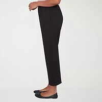 Alfred Dunner Classics Womens Straight Pull-On Pant
