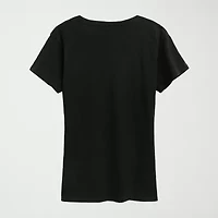 Womens Crew Neck Short Sleeve Regular Fit Care Bears Graphic T-Shirt