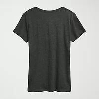 Womens Crew Neck Short Sleeve Vest