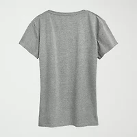 Womens Crew Neck Short Sleeve Vest