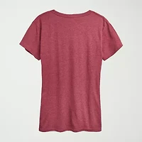 Womens Crew Neck Short Sleeve Vest