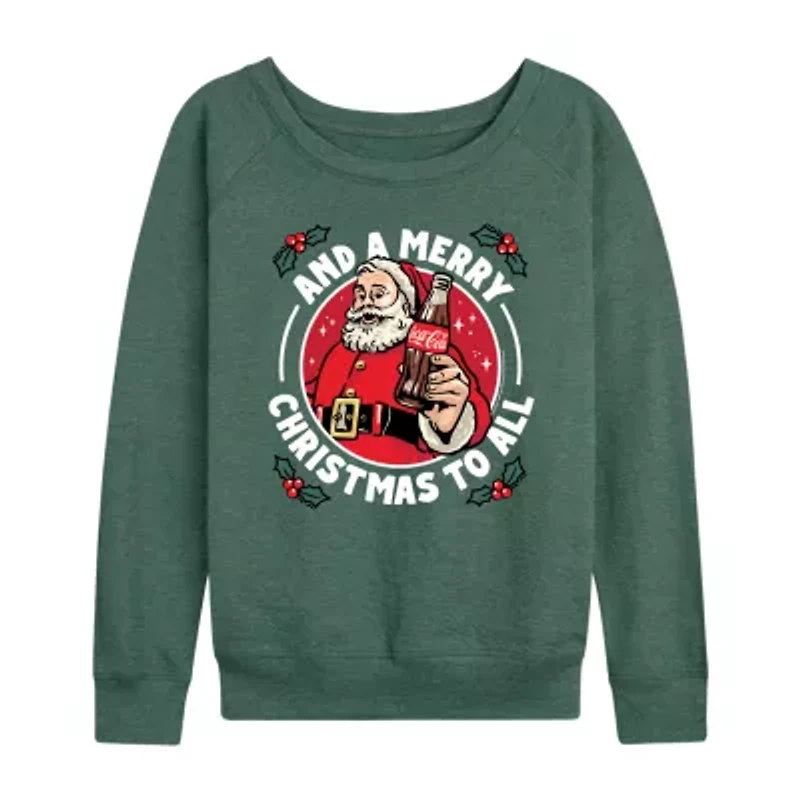 Womens Round Neck Long Sleeve Regular Fit Graphic T-Shirt