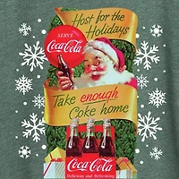 Classic Bottles Womens Crew Neck Short Sleeve Regular Fit Graphic T-Shirt