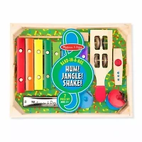 Melissa & Doug Band-In-A-Box Hum! Jangle! Shake! Musical Instrument