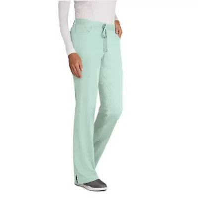 Grey's Anatomy™ by Barco Classic 4232 Riley 5-Pocket Mid-Rise Flared Leg Womens Plus Tall Moisture Wicking Scrub Pant
