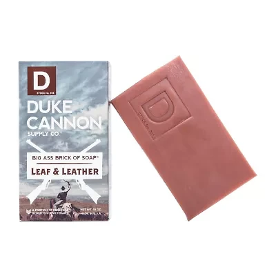 Duke Cannon Big Ass Brick Of Soap Leaf And Leather Mens Bar soap
