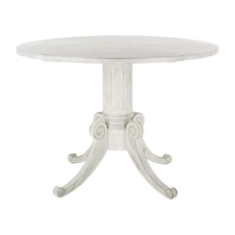Forest Collection Round Wood-Top Dining Table