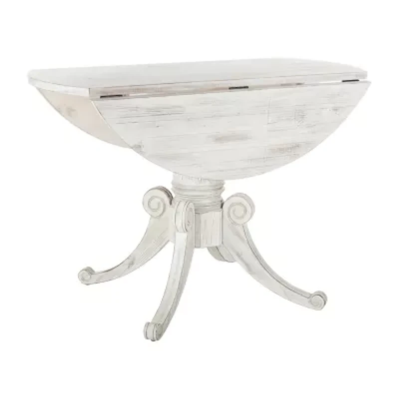 Forest Collection Round Wood-Top Dining Table