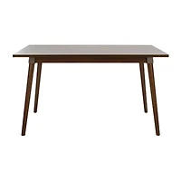 Safavieh Tia Collection Rectangular Wood-Top Dining Table