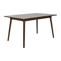 Safavieh Tia Collection Rectangular Wood-Top Dining Table