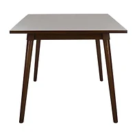 Safavieh Tia Collection Rectangular Wood-Top Dining Table