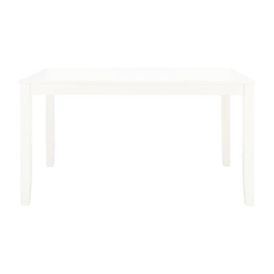 Silio Collection Rectangular Wood-Top Dining Table