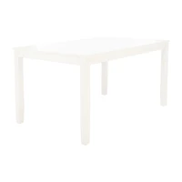 Silio Collection Rectangular Wood-Top Dining Table