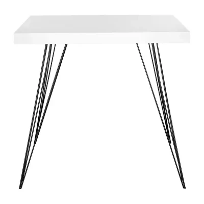 Safavieh Wolcott Collection Square Wood-Top Dining Table
