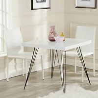 Safavieh Wolcott Collection Square Wood-Top Dining Table