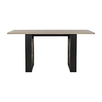 Monty Dining Collection Rectangular Wood-Top Dining Table
