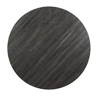 Marino Collection Round Wood-Top Dining Table