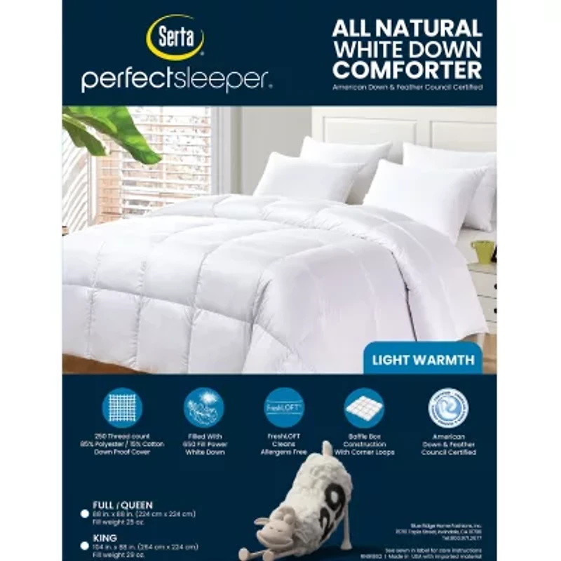 Serta® Midweight Down Hypoallergenic Comforter