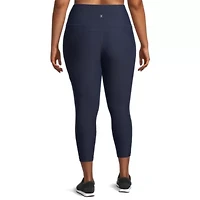 Xersion EverContour Plus Womens High Rise 7/8 Ankle Legging