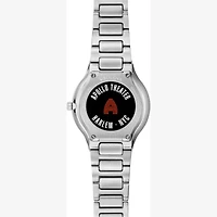 Bulova Apollo Special Edition Womens Silver Tone Stainless Steel Bracelet Watch 96l309