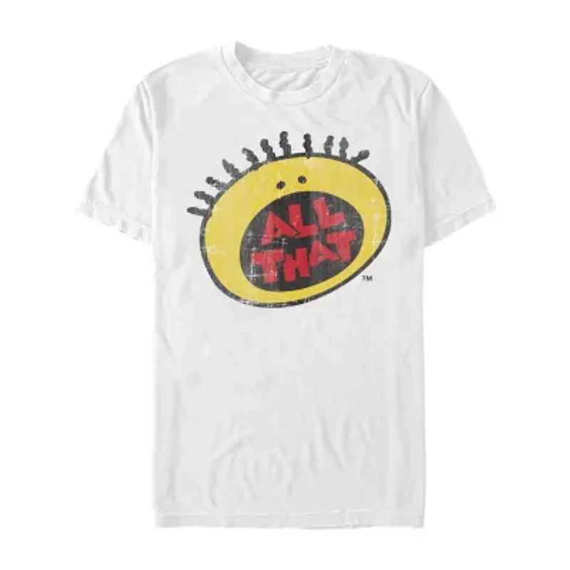 All That Mens Crew Neck Short Sleeve Classic Fit Graphic T-Shirt