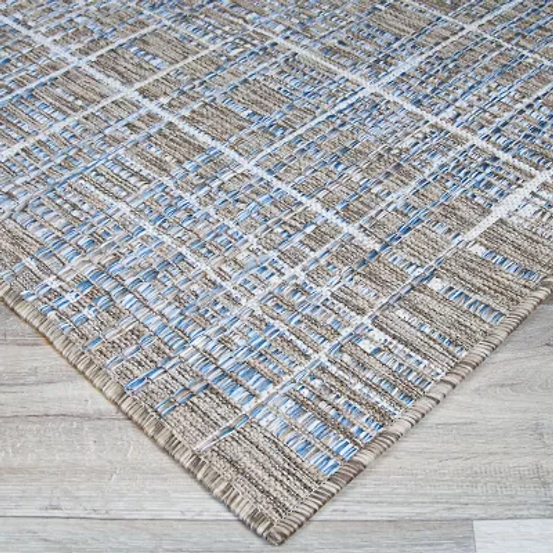 Couristan Charm Ohe Flatweave Indoor Outdoor Rectangular Accent Rug