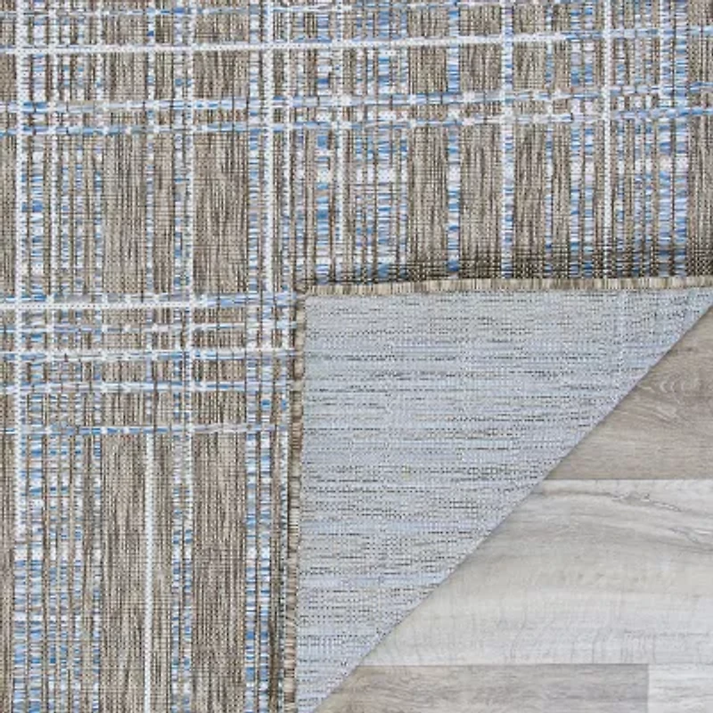 Couristan Charm Ohe Flatweave Indoor Outdoor Rectangular Accent Rug