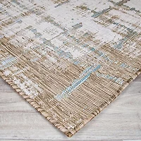 Couristan Charm Tiverton Flatweave Indoor Outdoor Rectangular Accent Rug