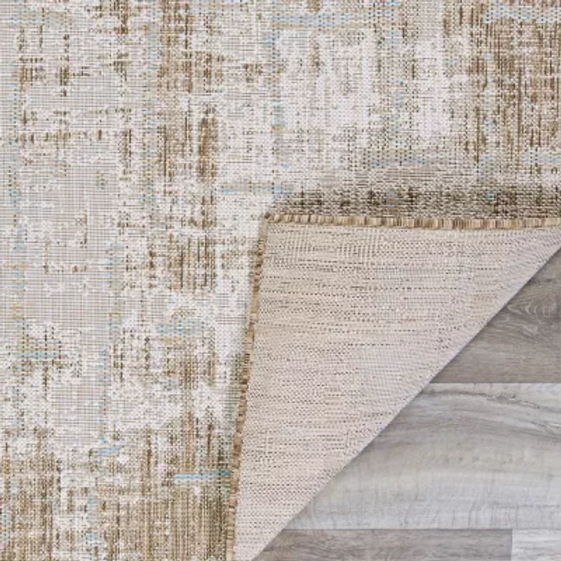 Couristan Charm Tiverton Flatweave Indoor Outdoor Rectangular Accent Rug