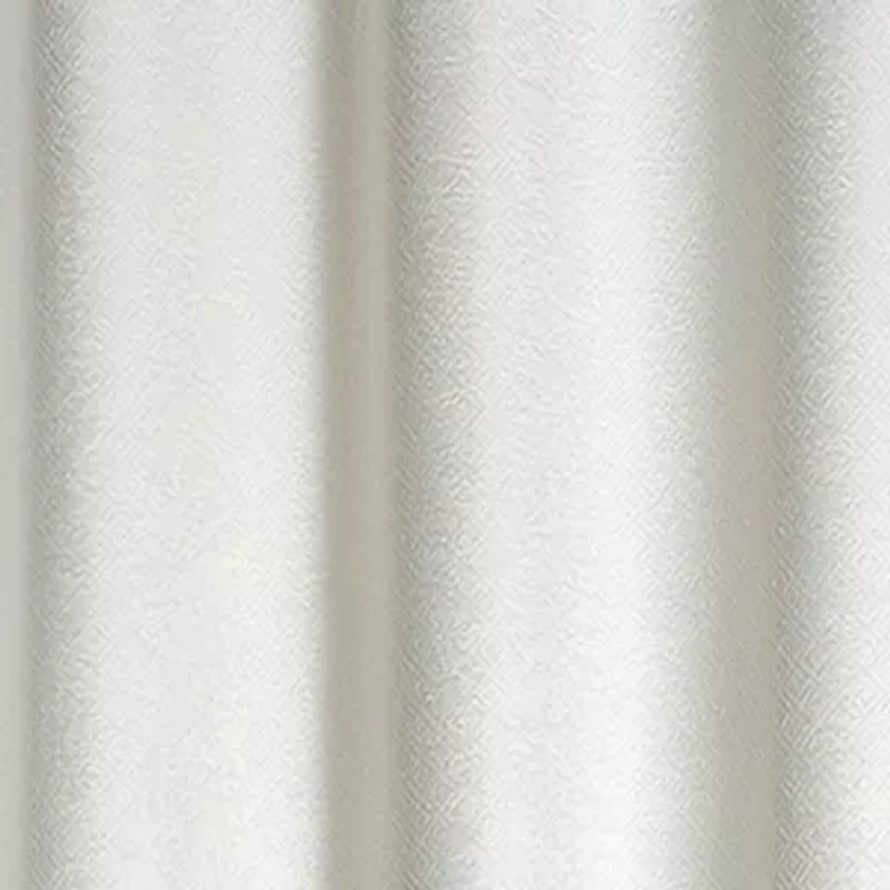 Regal Home Diamond Embossed Grommet Top Energy Saving Blackout Set of 2 Curtain Panel