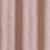 Regal Home Diamond Embossed Grommet Top Energy Saving Blackout Set of 2 Curtain Panel