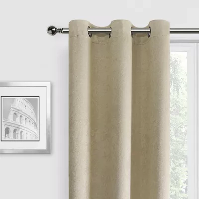 Regal Home Prelude Grommet Top Energy Saving Blackout Set of 2 Curtain Panel