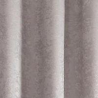 Regal Home Peninsula Faux Suede Grommet Top Energy Saving Blackout Set of 2 Curtain Panel