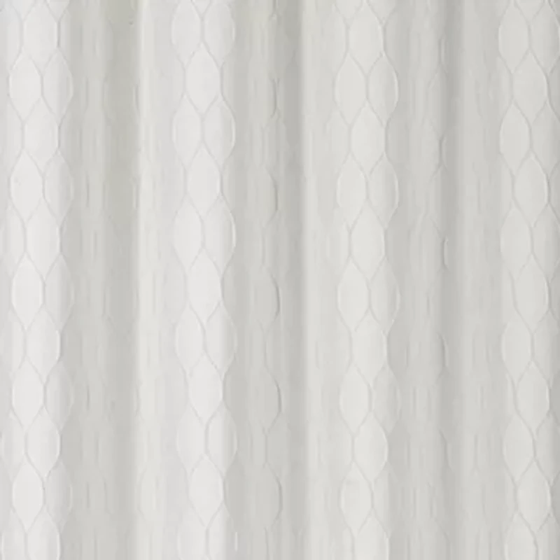 Regal Home Mackenna Jacquard Grommet Top Light-Filtering Set of 2 Curtain Panel