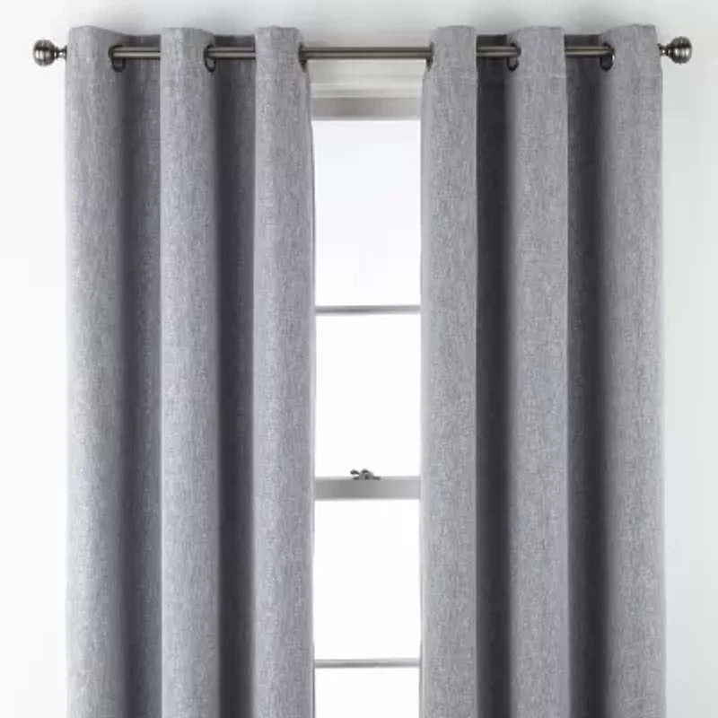 Regal Home Sterling Grommet Top Energy Saving Blackout Curtain Panel