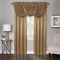 Regal Home Regency Rod Pocket Waterfall Valance