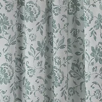 Regal Home Regency Watercolor Floral Rod Pocket Valance