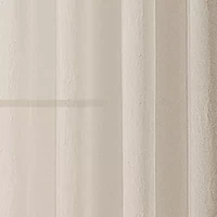 Regal Home Crushed Voile Solid Grommet Top Sheer Single Curtain Panel