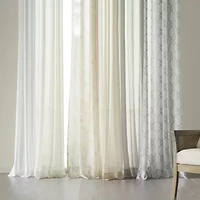 Regal Home Crushed Voile Solid Grommet Top Sheer Single Curtain Panel